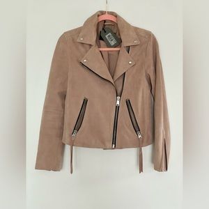 New with tags AllSaints suede jacket